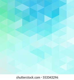 Abstract Triangle Geometrical Multicolored Background