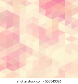 Abstract Triangle Geometrical Multicolored Background