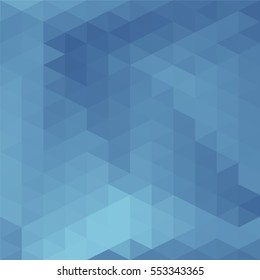 Abstract Triangle Geometrical Multicolored Background