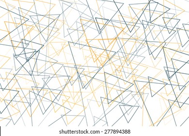 Abstract Triangle Geometrical Multicolored Vector Background