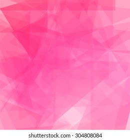 Abstract Triangle Geometrical Transparency Background. Vector Illustration EPS10