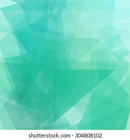 Abstract Triangle Geometrical Transparency Background. Vector Illustration EPS10