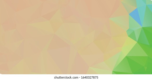 Abstract triangle gold and Yellow background texture