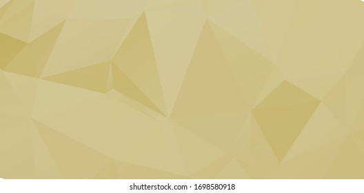Abstract triangle gold and Yellow background texture