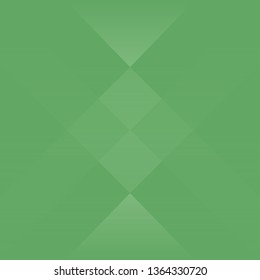 Abstract triangle green color background, vector illustration