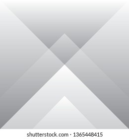 Abstract triangle grey color background, vector illustration