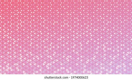 Abstract triangle halftone background. Geometric pattern. Vector background.