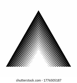 Abstract Triangle Halftone pattern collection