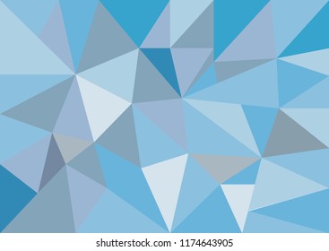 abstract, triangle illustration.