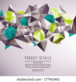 Abstract triangle illustration