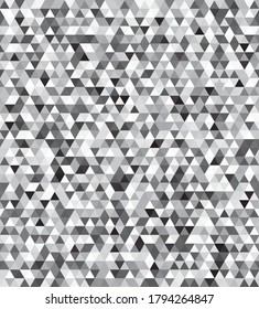 Ilustración de triángulo abstracto para su diseño.