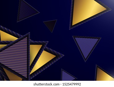 abstract triangle line stripe pattern vector background