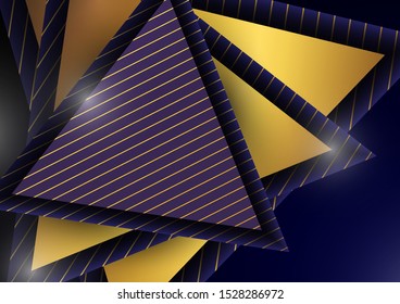 abstract triangle line stripe pattern vector background