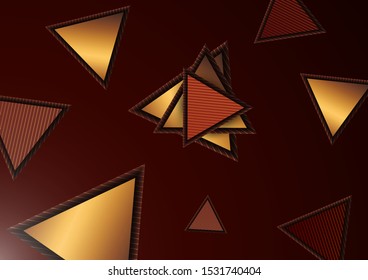 abstract triangle line stripe pattern vector background