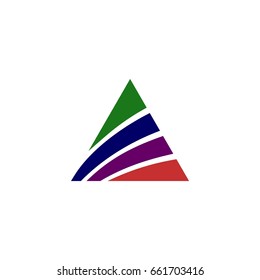 Abstract Triangle Logo IV