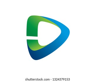 Abstract Triangle Logo Template, Icon, Symbol - Vector