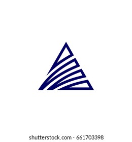 Abstract Triangle Logo V