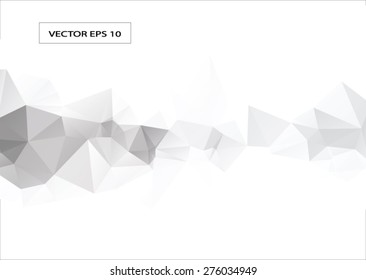  abstract triangle low poly  , polygonal geometric background or business template 