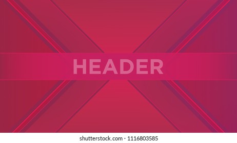 Abstract triangle magenta background