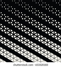 abstract triangle minimal geometric pattern halftone background