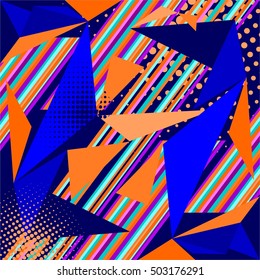 Abstract Triangle Modern Background Vector