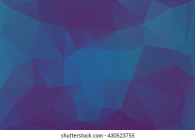 Abstract Triangle Mosaic Background. Creative Polygonal Design. Vector Illustration.