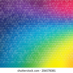Abstract triangle mosaic. Background design for poster, flyer, cover, brochure.
