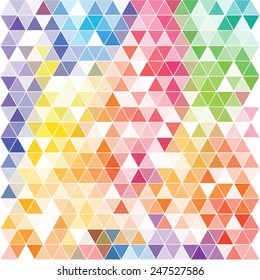 Abstract triangle mosaic. Background design for poster, flyer, cover, brochure.