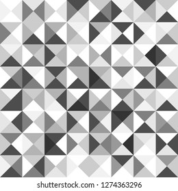 Abstract triangle mosaic. Diagonal stripe pattern vector abstract seamless pattern with colorful stripes.