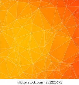 Abstract triangle mosaic gradient colorful background