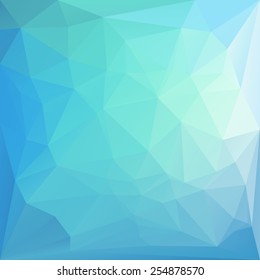 Abstract triangle mosaic gradient colorful background