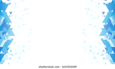 Abstract triangle mosaic grid background, vector illustration
