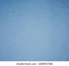 Abstract Triangle mosaic low polygonal minimal/pastel background. Blue abstract geometric rumpled triangular low poly style vector illustration graphic background