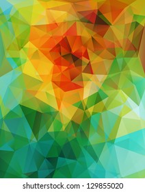 Abstract triangle multicolored background, vector illustration eps10