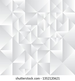 Abstract triangle on white background, vector illustration