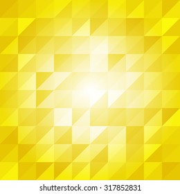 Abstract triangle pattern