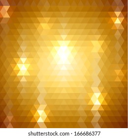 Abstract triangle pattern background - eps10