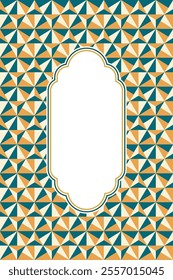 Abstract triangle pattern background, seamless triangle pattern, triangle pattern with vintage color,cover book, banner.