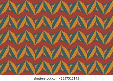 Abstract triangle pattern background, seamless triangle pattern, triangle pattern with vintage color.