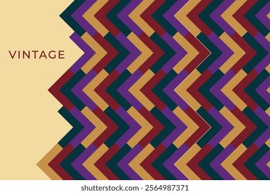 Abstract triangle pattern background, seamless triangle pattern, triangle pattern with vintage color.