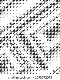 Abstract Triangle Pattern Background Vector Art Illustration