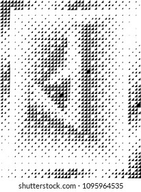 Abstract Triangle Pattern Background Vector Art Illustration