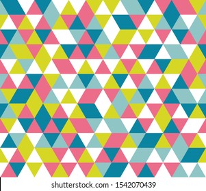 Abstract triangle pattern background. Vector illustration.
