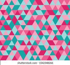 Abstract triangle pattern background. Vector illustration.