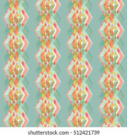 Abstract Triangle pattern. Pattern can be used for wallpaper, cover fills, web page background, surface textures. Vector linen texture.