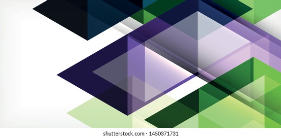 Abstract triangle pattern, colorful backdrop. Presentation template. Modern textured shape. Trendy modern style. Vector abstract geometric graphic design.