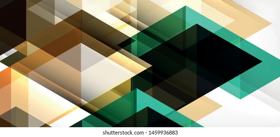 Abstract triangle pattern, colorful backdrop. Presentation template. Modern textured shape. Trendy modern style. Vector abstract geometric graphic design.