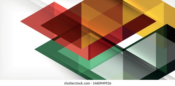 Abstract triangle pattern, colorful backdrop. Presentation template. Modern textured shape. Trendy modern style. Vector abstract geometric graphic design.