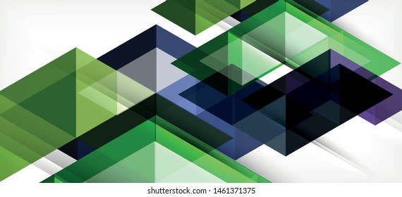 Abstract triangle pattern, colorful backdrop. Presentation template. Modern textured shape. Trendy modern style. Vector abstract geometric graphic design.