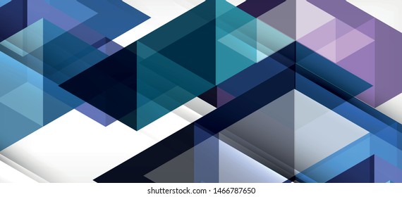 Abstract triangle pattern, colorful backdrop. Presentation template. Modern textured shape. Trendy modern style. Vector abstract geometric graphic design.